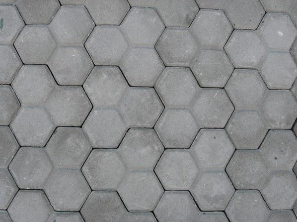 tlakovec deteljica, tlakovec satje